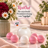 RestOut – für maximale Produktrettung von Nagelgel | Original & Nachfüll-Kugeln (5er Set)